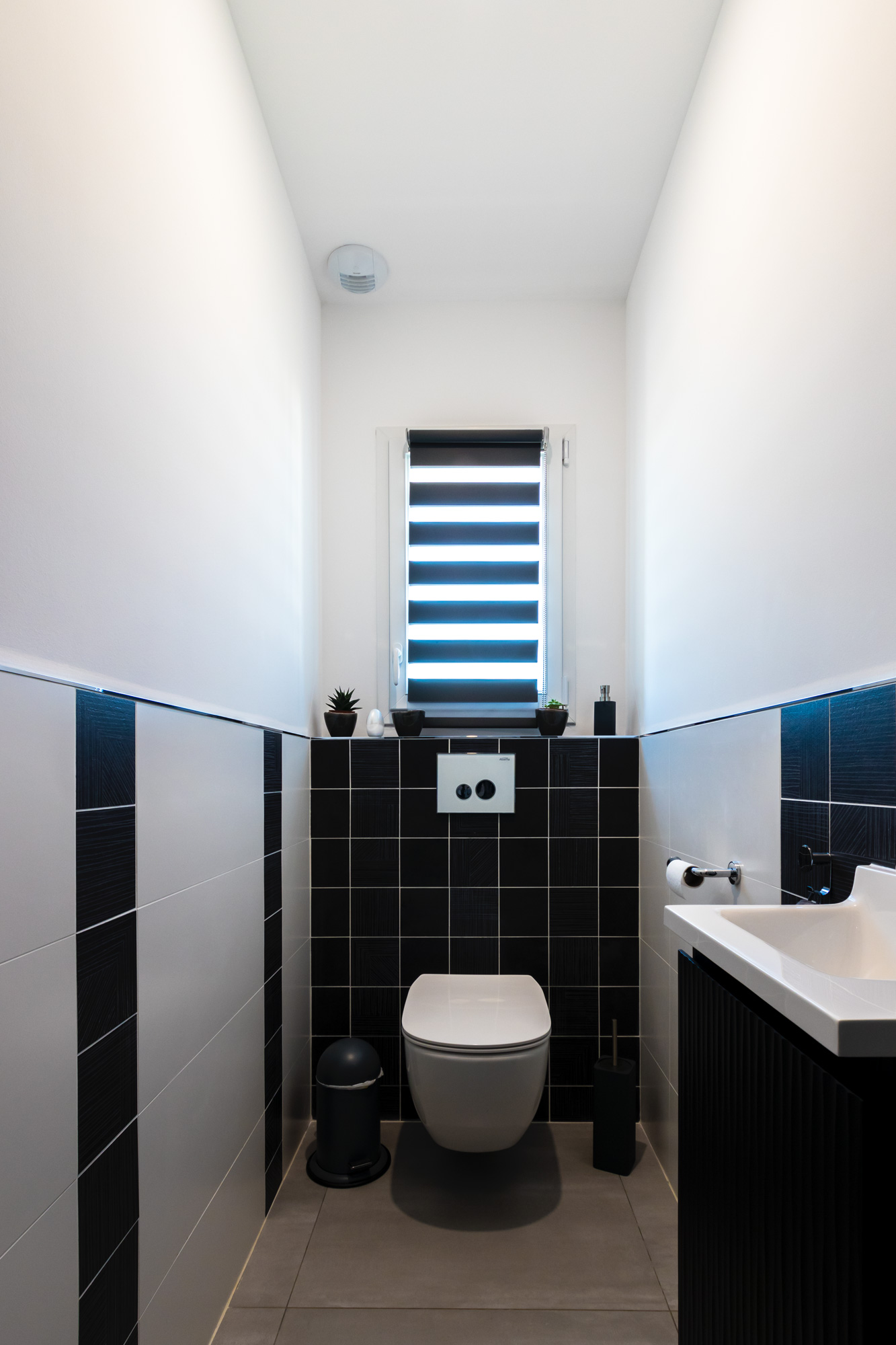 Une maison lumineuse aux matériaux nobles