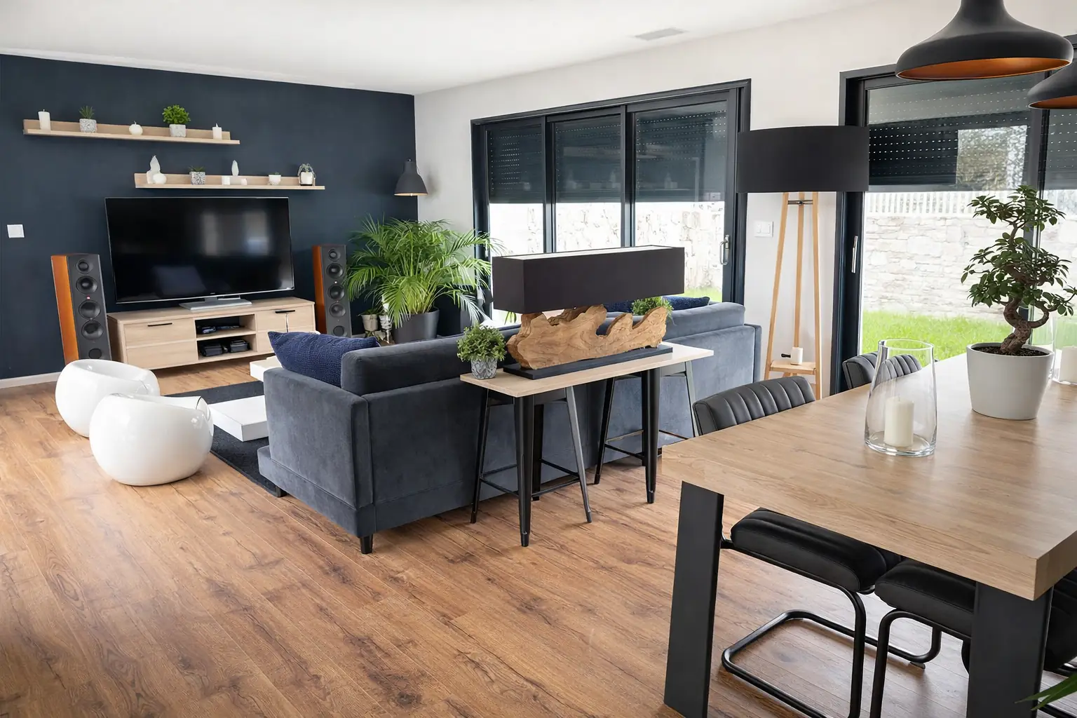 Le projet d'une maison traditionnelle de plain-pied chaleureuse et lumineuse