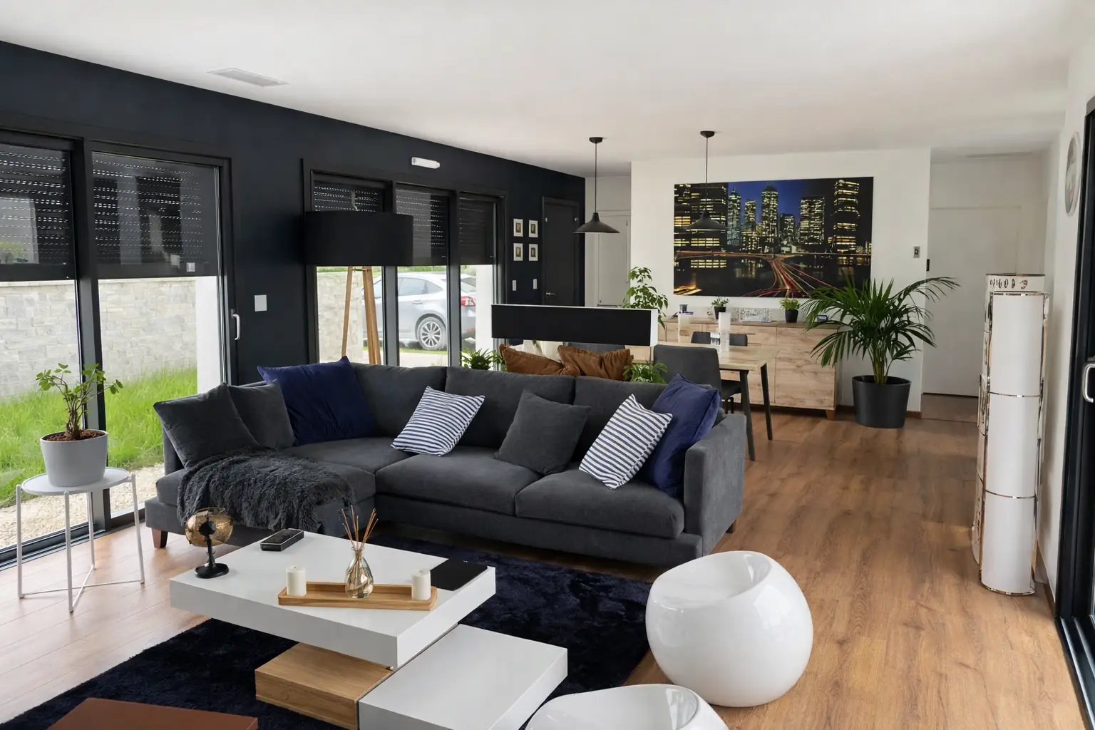 Un intérieur lumineux et une atmosphère cosy