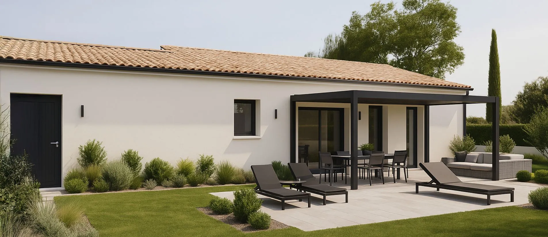 Maison de 92.93 m² sur un terrain de 700 m² à TERCE en VIENNE (86).