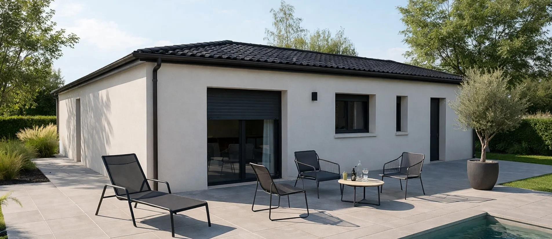 Maison de  78.45 m² sur un terrain de 388 m² à MELAY en MAINE-ET-LOIRE (49).