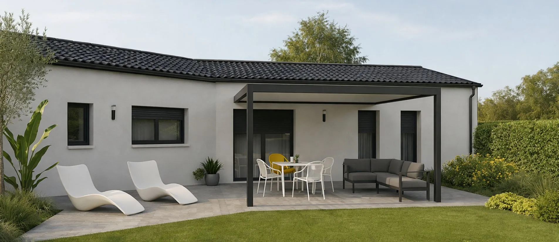 Maison de  101.14 m² sur un terrain de 774 m² à CHATELLERAULT en VIENNE (86).