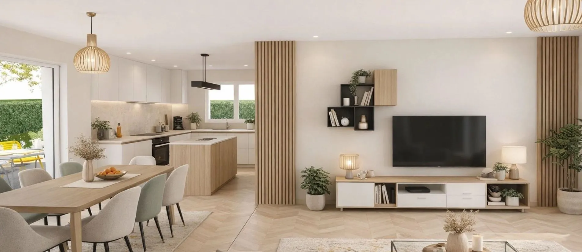 Maison de  92.17 m² sur un terrain de 601 m² à PETOSSE en VENDEE (85).
