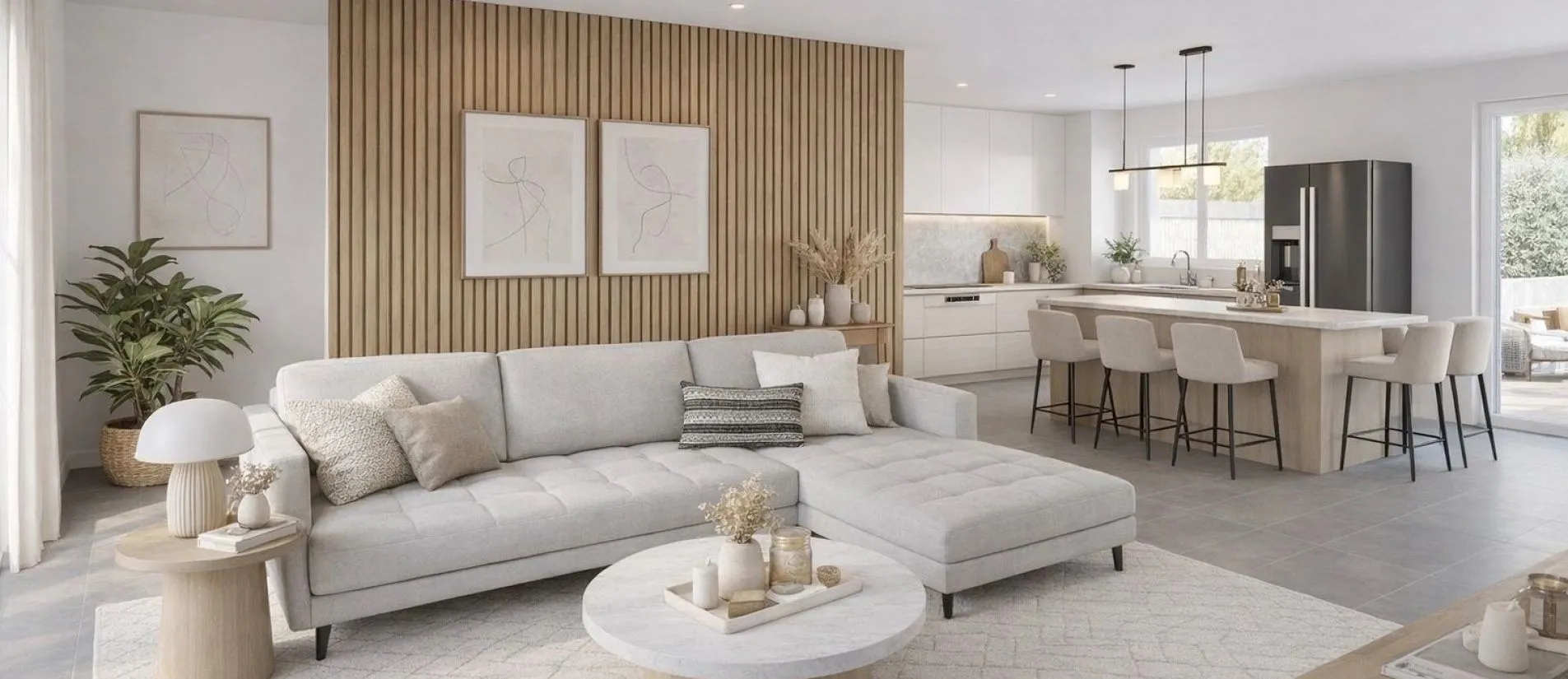 Maison de  84.56 m² sur un terrain de 576 m² à MERVENT en VENDEE (85).
