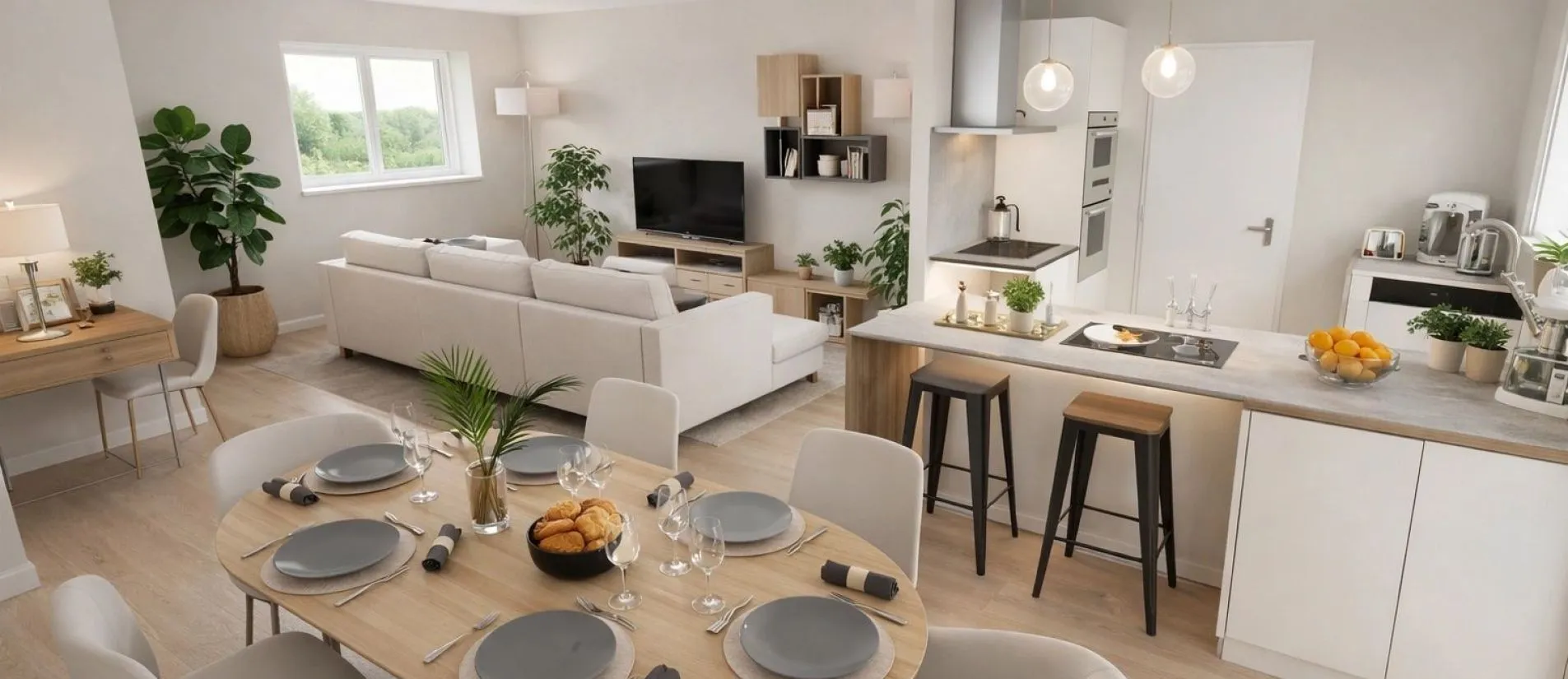 Maison de  88.47 m² sur un terrain de 777 m² à MANSLE en CHARENTE (16).
