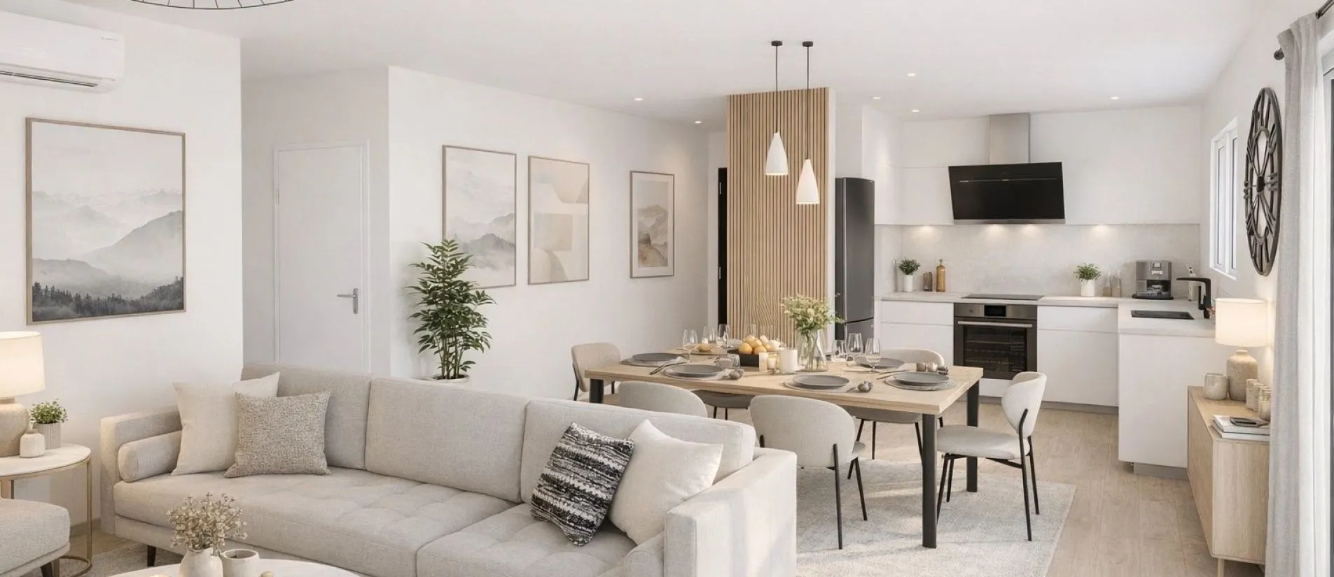 Maison de 66.23 m² sur un terrain de 666 m² à BIGNOUX en VIENNE (86).