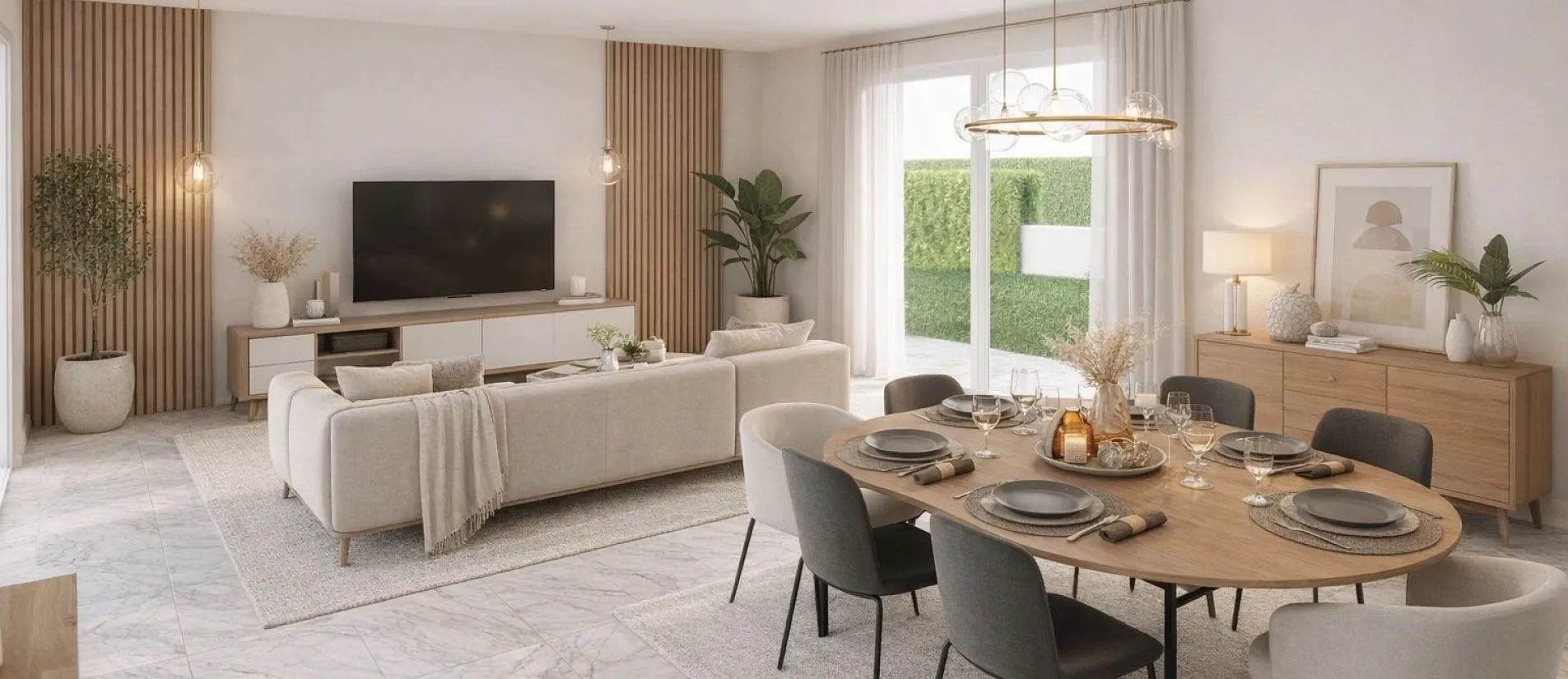 Maison de  93.52 m² sur un terrain de 601 m² à PETOSSE en VENDEE (85).
