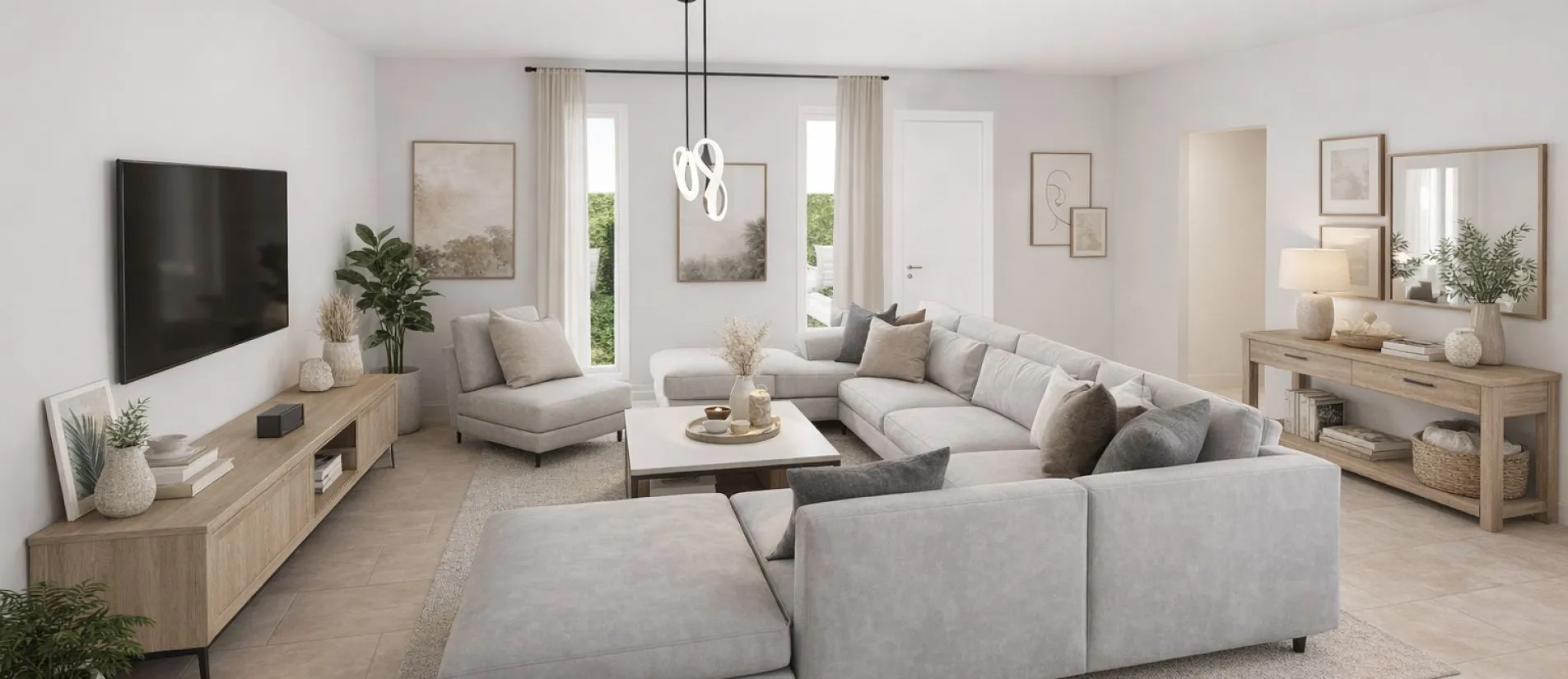 Maison de  92.09 m² sur un terrain de 2350 m² à BEAUMONT SAINT-CYR en VIENNE (86).