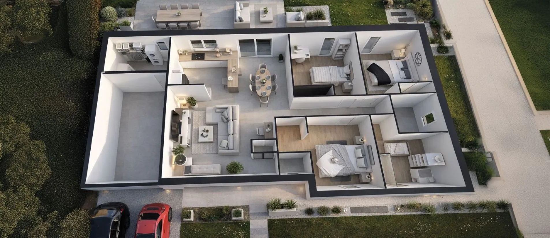 Maison de  88.47 m² sur un terrain de 777 m² à MANSLE en CHARENTE (16).
