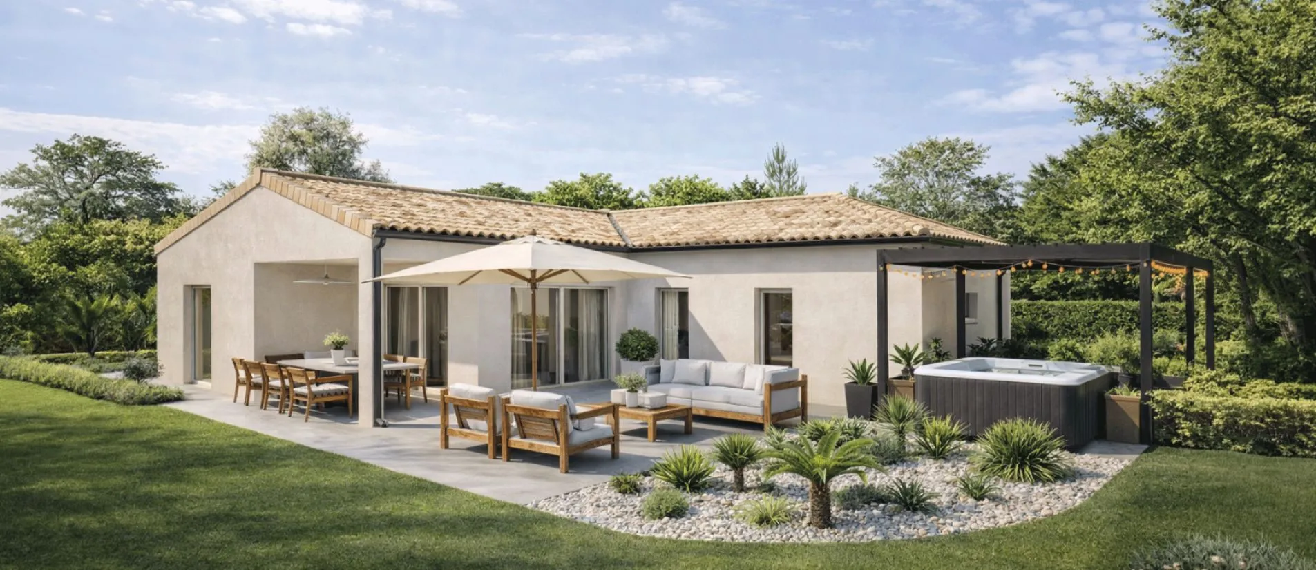 Avant-projet maison sur-mesure à Fontenille (16)