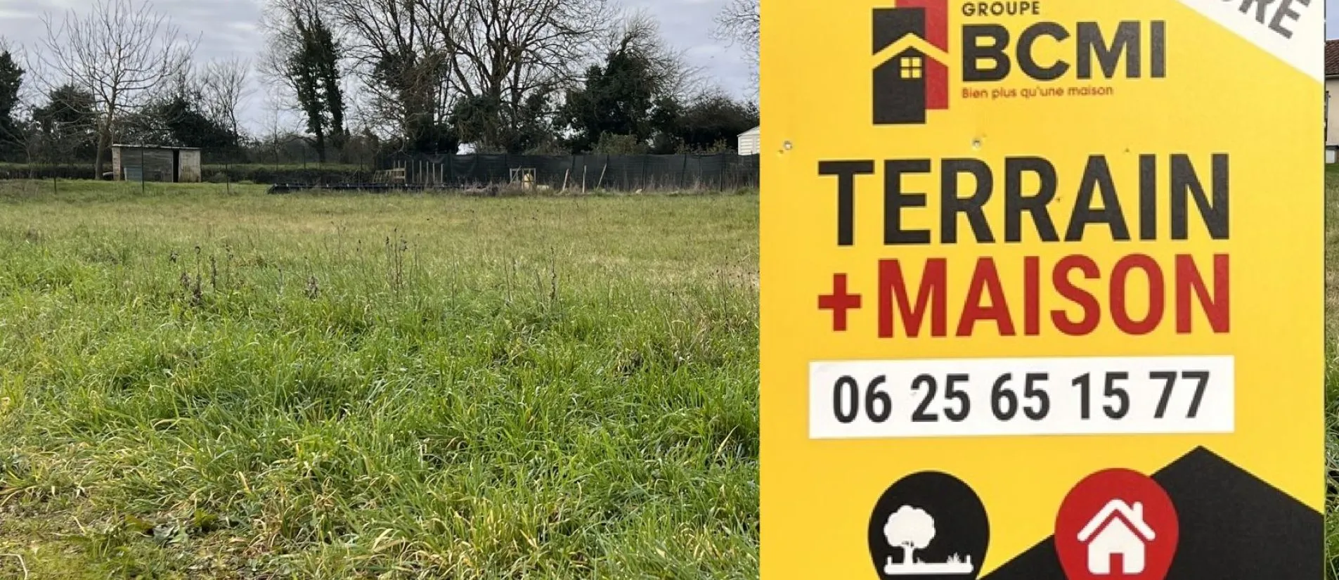Maison de  89.73 m² sur un terrain de 763 m² à VERTEUIL-SUR-CHARENTE en CHARENTE (16).
