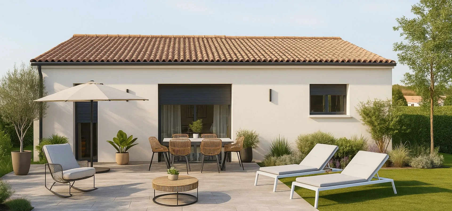 Maison de 76.45 m² sur un terrain de 543 m² à TOUTLEMONDE en MAINE-ET-LOIRE (49).