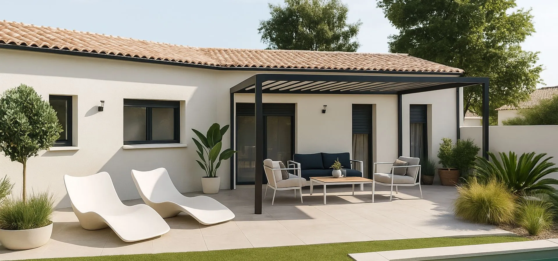 Maison de  91.45 m² sur un terrain de 325 m² à SURGERES en CHARENTE-MARITIME (17).
