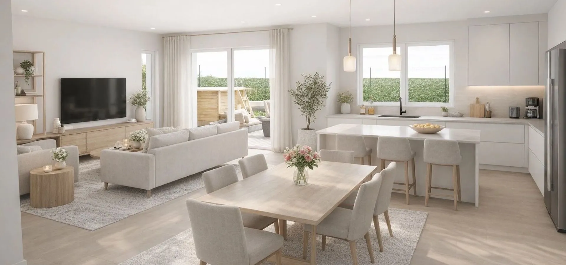 Maison de  88.87 m² sur un terrain de 790 m² à LA PLAINE en MAINE-ET-LOIRE (49).
