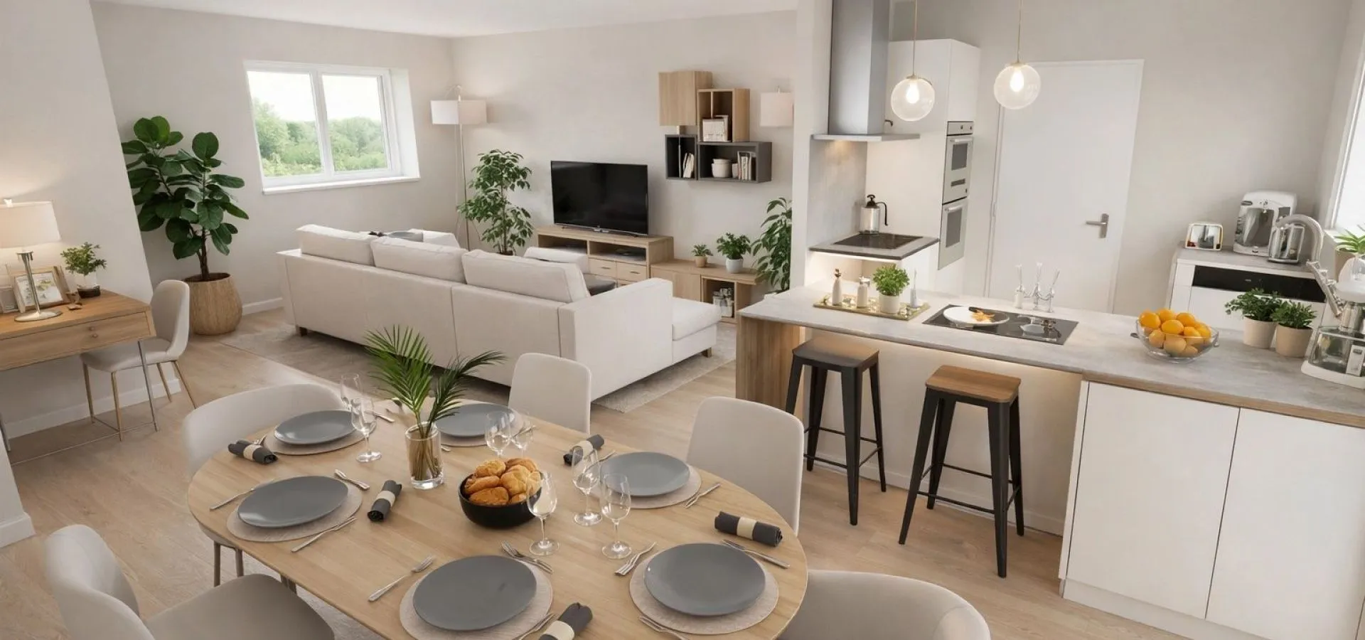 Maison de  88.47 m² sur un terrain de 285 m² à SURGERES en CHARENTE-MARITIME (17).
