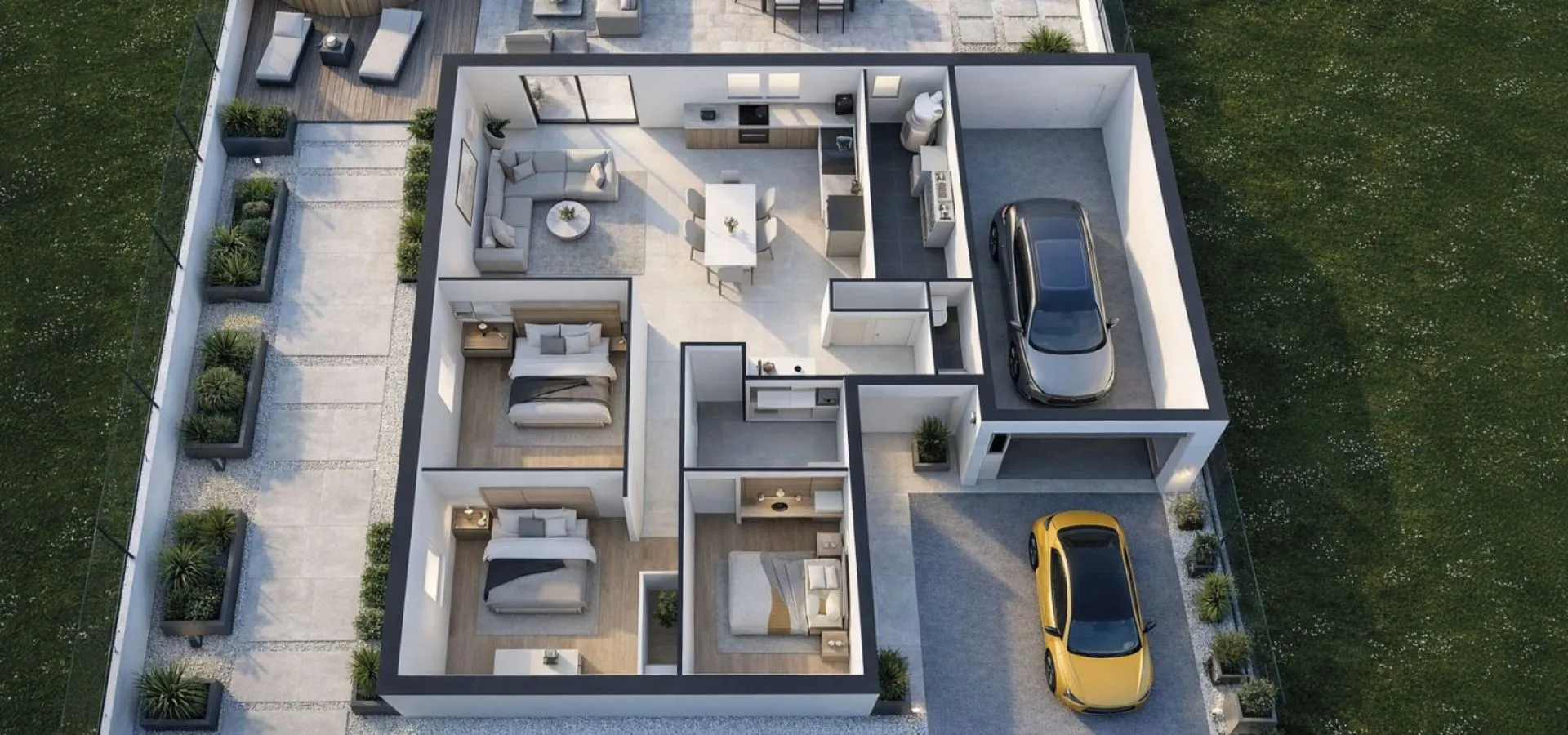 Maison de  97.27 m² sur un terrain de 3117 m² à SAINT-LOUP-LAMAIRE en DEUX-SEVRES (79).