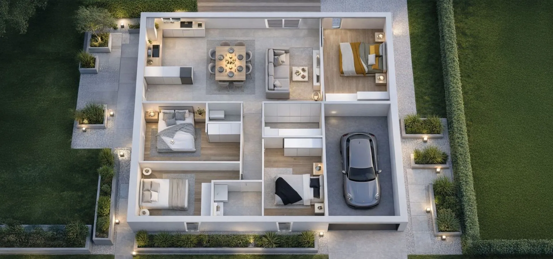 Maison de 76.45 m² sur un terrain de 543 m² à TOUTLEMONDE en MAINE-ET-LOIRE (49).