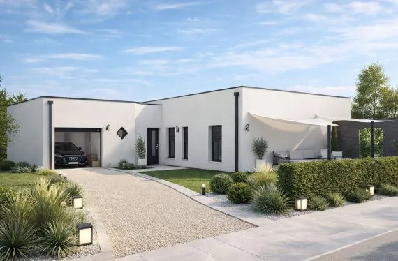 Maison de  107.42 m² sur un terrain de 604 m² à CHOLET en MAINE-ET-LOIRE (49).