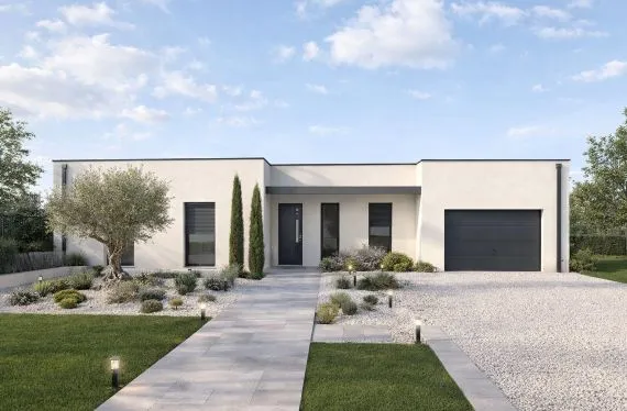 Maison de  110.55 m² sur un terrain de 800 m² à BRESSUIRE en DEUX-SEVRES (79).