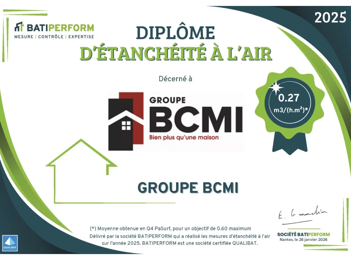 Maison confortable et économe en énergie : la preuve avec BCMI